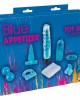 Blue Appetizer 8-piece set