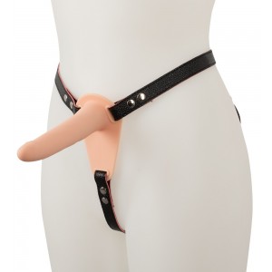 Strap-On com vibração cor branco Strap-On com vibração cor branco