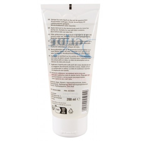 Lubrificante base agua Just Glide  Morango 200 ml