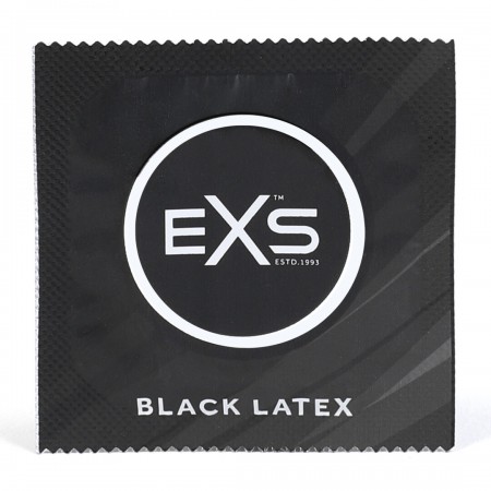 EXS Látex Preto - Preservativos - 12 