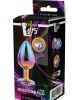 Plug anal pequeno GLEAMING LOVE Rainbow