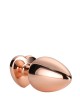 Plug anal medio GLEAMING LOVE Gold