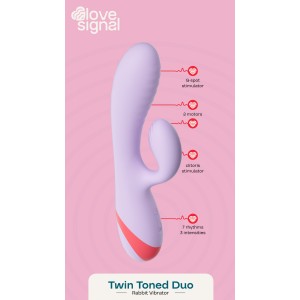 LOVE SIGNAL TWIN TONED DUO