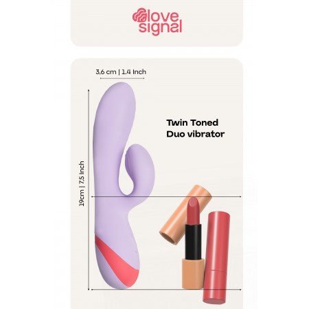 LOVE SIGNAL TWIN TONED DUO