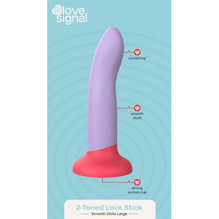 LOVE SIGNAL 2-TONED LOVE STICK LARGE