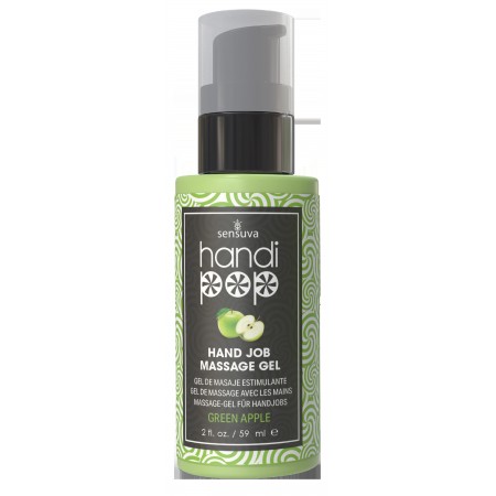 SENSUVA HANDIPOP Gel de Massagem Comestível Maça Verde 59ML SENSUVA HANDIPOP Gel de Massagem Comestível Maça Verde 59ML