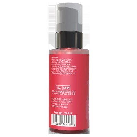 SENSUVA SIZZLE LIPS WARMING GEL STRAWBERRY 59ML