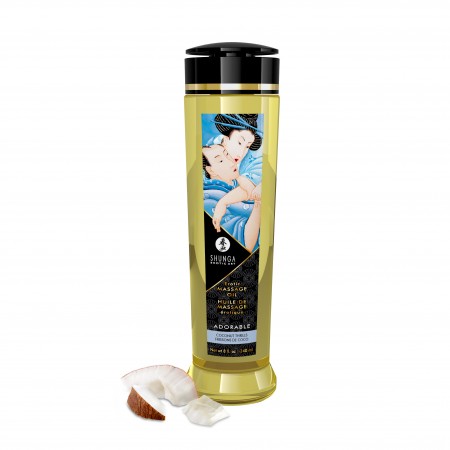 EROTIC MASSAGE OIL ADORABLE COCONUT