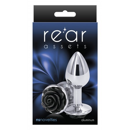 PLUG ANAL REAR ASSETS ROSE PEQUENO PRETO
