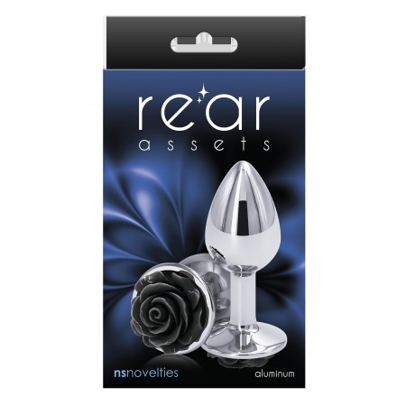 PLUG ANAL REAR ASSETS ROSE PEQUENO PRETO