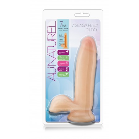 AU NATUREL 7INCH SENSA FEEL DILDO BEIG