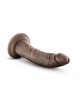 DR. SKIN PLUS 7 INCH DILDO CHOCOLATE