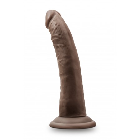 DR. SKIN PLUS 7 INCH DILDO CHOCOLATE