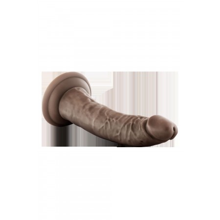 DR. SKIN PLUS 7 INCH DILDO CHOCOLATE