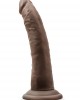 DR. SKIN PLUS 7 INCH DILDO CHOCOLATE