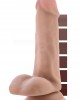 DR. SKIN DR. JEFFREY 6.5 INCH DILDO WITH BALLS BEIGE