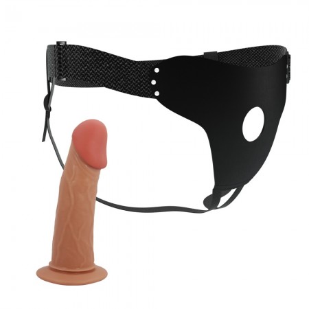 Pretty Love Stark Harness Briefs Flesh