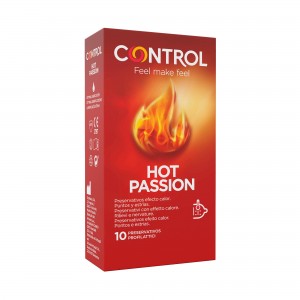 Preservativos Control Efeito Calor HOT PASSION 10 Uni
