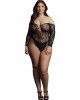 Wonder Rhinestone Bodysuit OSX - Black