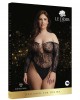 Wonder Rhinestone Bodysuit OSX - Black
