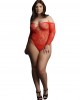 Wonder Rhinestone Bodysuit OSX - Red