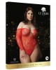 Wonder Rhinestone Bodysuit OSX - Red