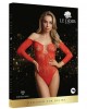 Wonder Rhinestone Bodysuit OS - Red