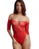 Body com Brilhantes - Vermelho Body com Brilhantes - Vermelho