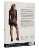 Long sleeve fishnet dress - Black - O/S