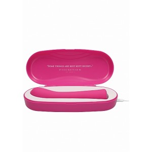 Vibrador Ponto-G Glimmer c/ Caixa Recarregável Discretion Rosa Vibrador Ponto-G Glimmer c/ Caixa Recarregável Discretion Rosa