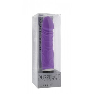 Vibrador Purfect Silicone 6.5 purple Vibrador Purfect Silicone 6.5 purple