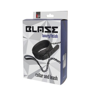 BLAZE COLLAR AND CHAIN BLACK