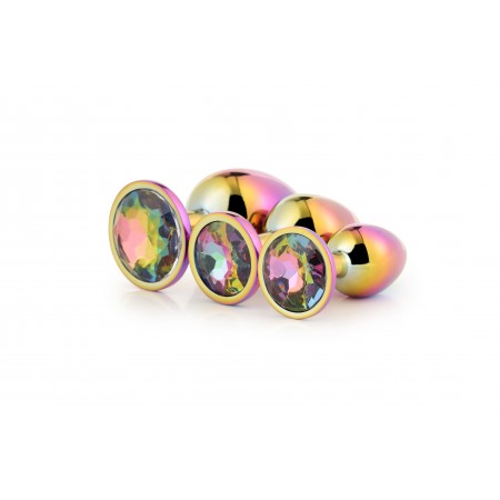 Kit plugs anais GLEAMING LOVE Rainbow