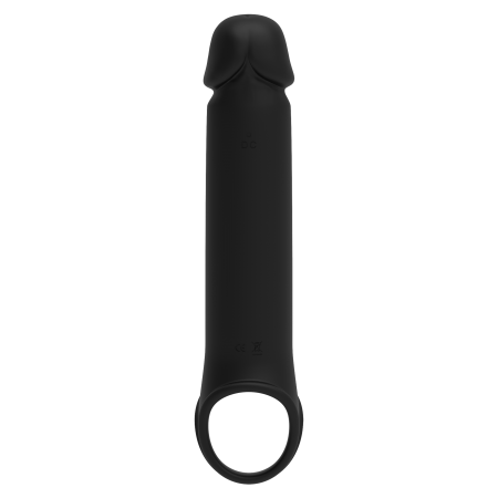 MANGA PÉNIS RAMROD VIBRATORIA COM COMANDO 8CM