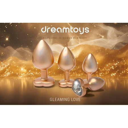 GLEAMING LOVE PEARL GOLD PLUG MEDIUM