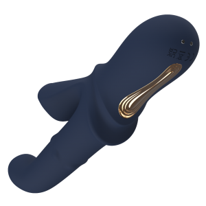 GODDESS IRIS Vibrador Duplo com Esferas Deslizantes GODDESS IRIS Vibrador Duplo com Esferas Deslizantes