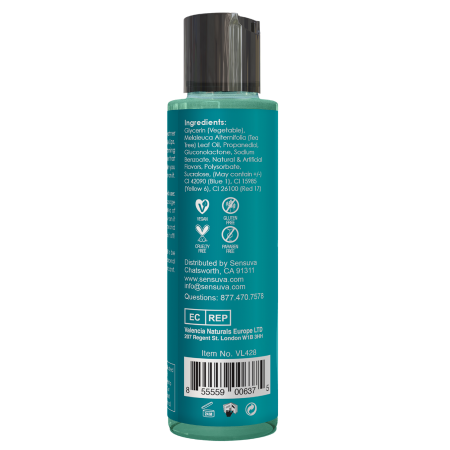 SENSUVA SIZZLE LIPS WARMING GEL BLUEBERRY ICE POP 125ML