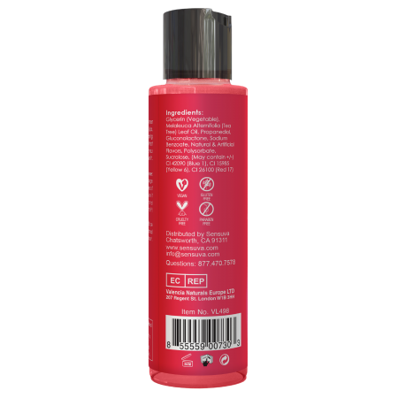 SENSUVA SIZZLE LIPS WARMING GEL STRAWBERRY 125ML SENSUVA SIZZLE LIPS WARMING GEL STRAWBERRY 125ML