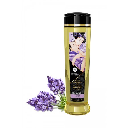 EROTIC MASSAGE OIL SENSATION LAVENDER