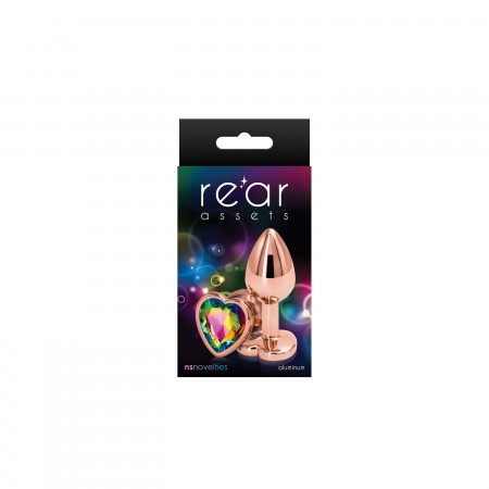 REAR ASSETS ROSE GOLD HEART S RAINBOW