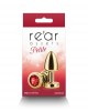 PLUG ANAL REAR ASSETS PETITE GOLD RED