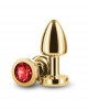 PLUG ANAL REAR ASSETS PETITE GOLD RED