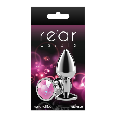 REAR ASSETS SILVER SMALL PINK GEM
