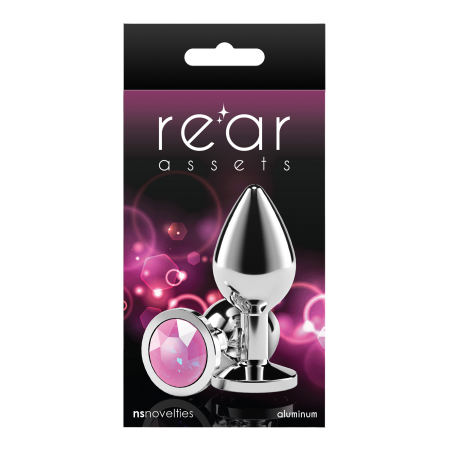 REAR ASSETS SILVER MEDIUM PINK GEM