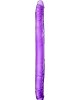 Dildo Duplo bYours 42.5cm Roxo