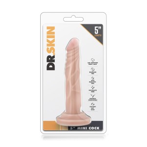 DR. SKIN 5 INCH MINI COCK BEIGE