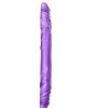 Dildo Duplo Realista bYours 35cm Roxo