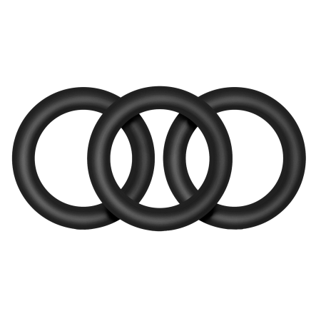 PERFORMANCE VS2 COCK RINGS SMALL BLACK PERFORMANCE VS2 COCK RINGS SMALL BLACK