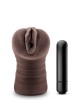 Masturbador Realista c/ Bala Vibratória Hot Chocolate Brianna Castanho