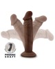 DR. SKIN PLUS 6 DILDO CHOCOLATE
